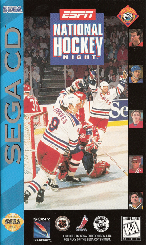 ESPN National Hockey Night (USA) Game Cover